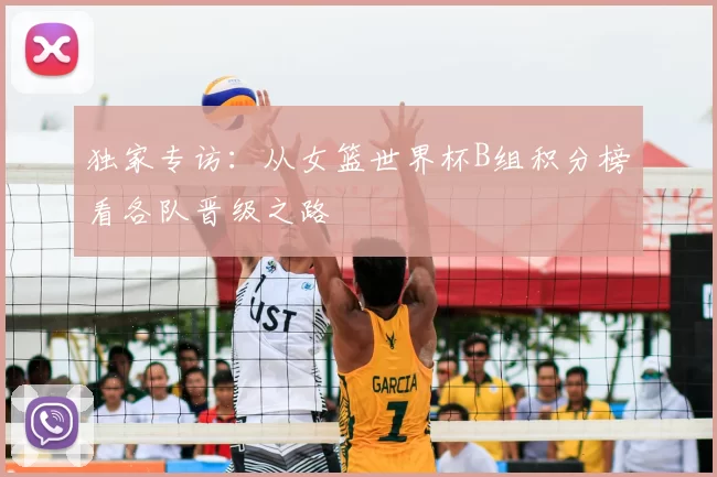 独家专访：从女篮世界杯B组积分榜看各队晋级之路