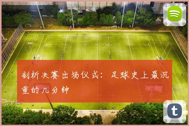 剖析决赛出场仪式：足球史上最沉重的几分钟
