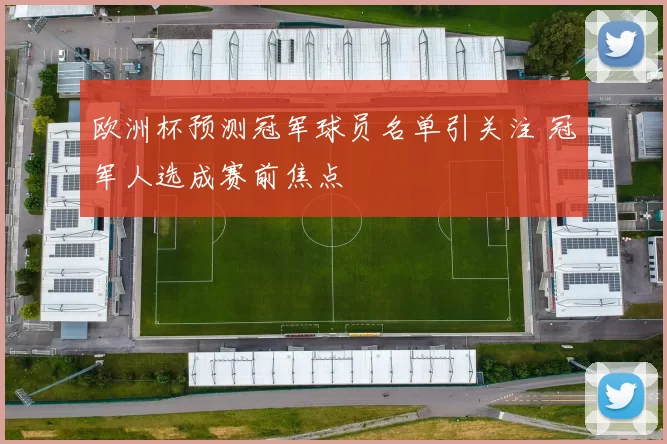 欧洲杯预测冠军球员名单引关注 冠军人选成赛前焦点